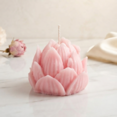 Lotus Candle