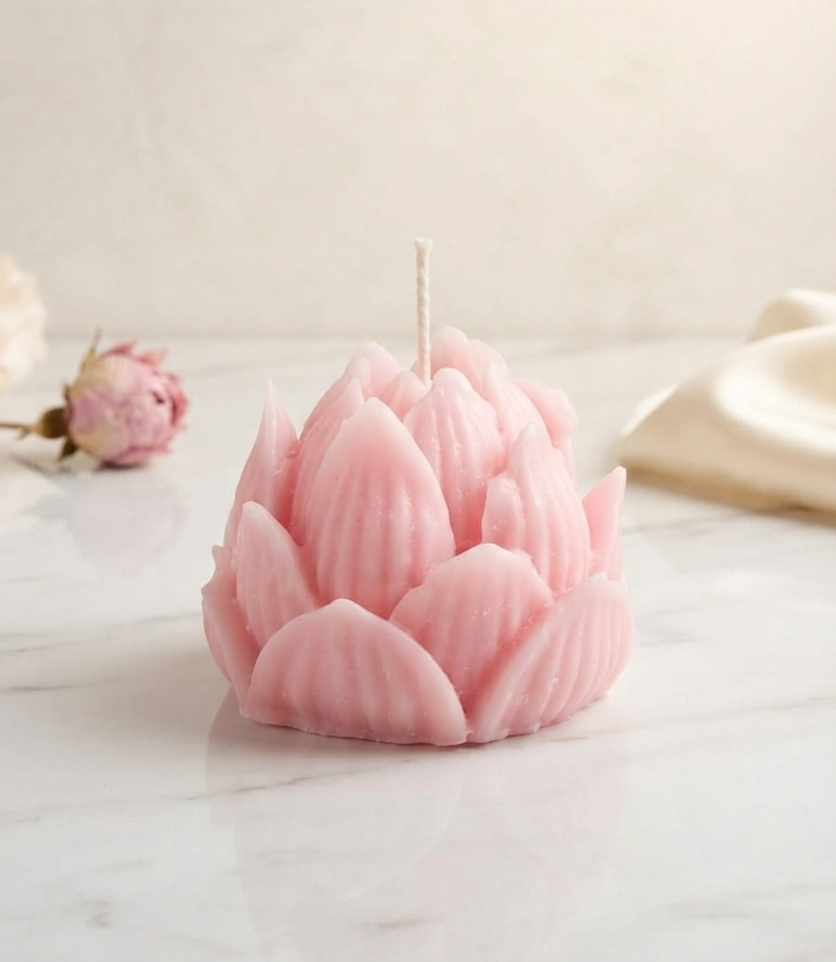 Lotus Candle