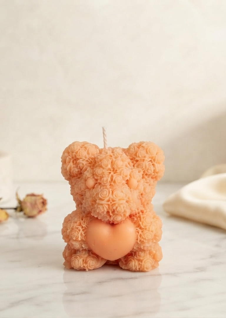 Teddy Candle