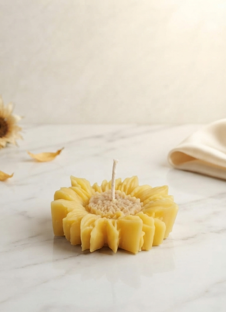 Sunflower Candle