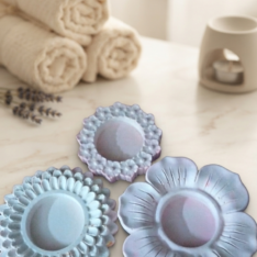 Concrete Floral Tray Set